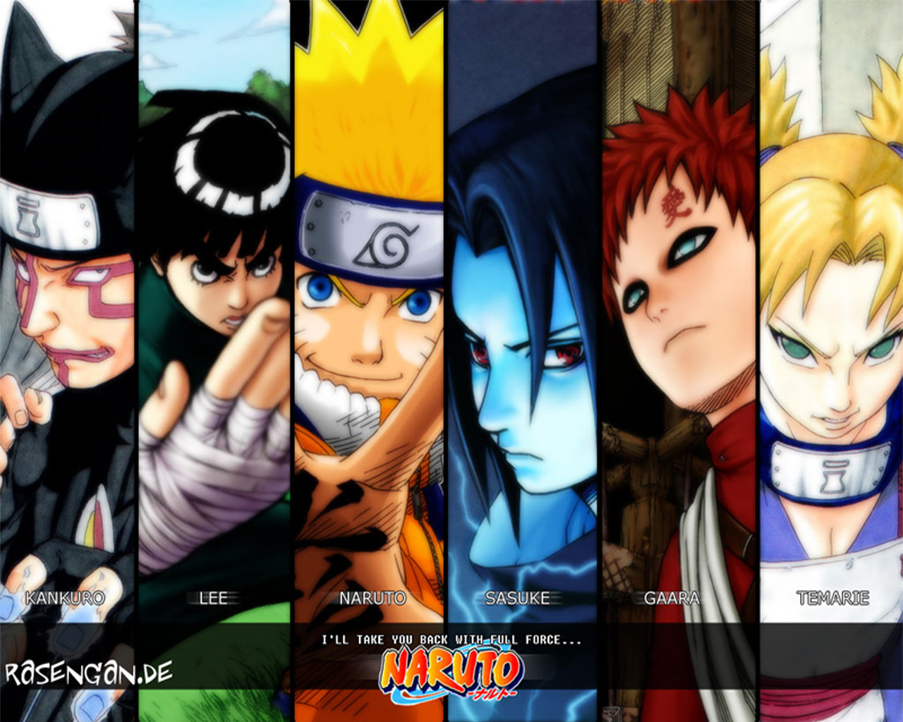 Naruto - Announcing Group Seven